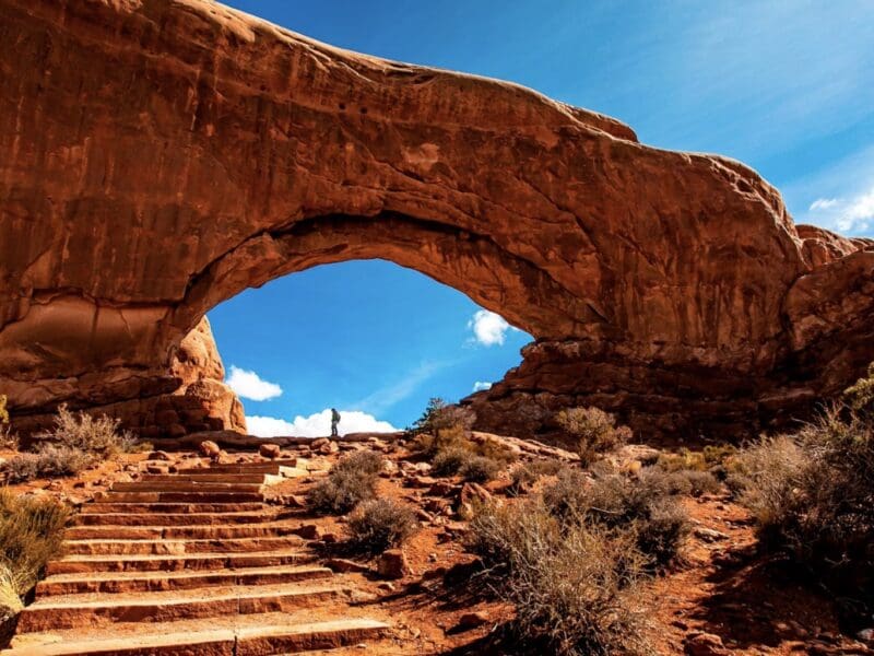 North Window in Arches National Park.